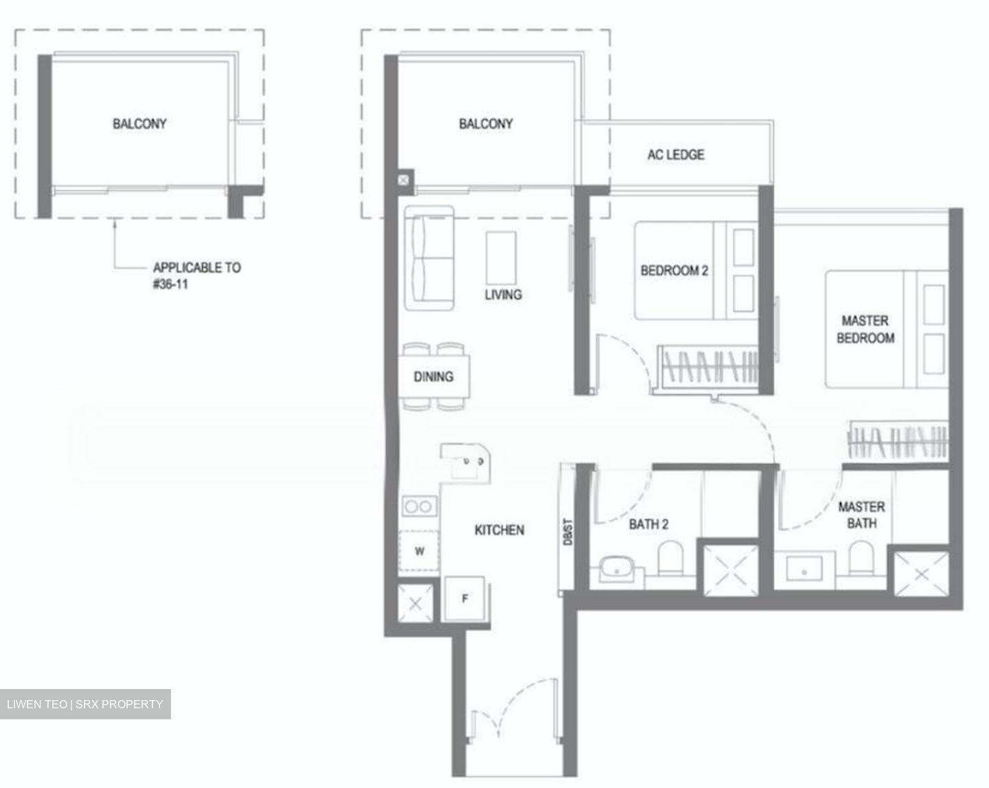 Twin Vew (D5), Apartment #586349341
